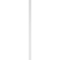 Ekena Millwork Fluted PVC Pilaster w/Decorative Capital & Base, 4"W x 90"H x 2"P PILP04X090FL02-2 - alternate 2
